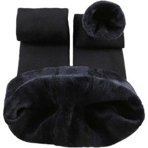 Winter WarmLeggings Women Elastic Thermal Legging Pants FleeceLined Thick Tights